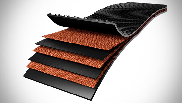 What are the core raw materials for conveyor belts?