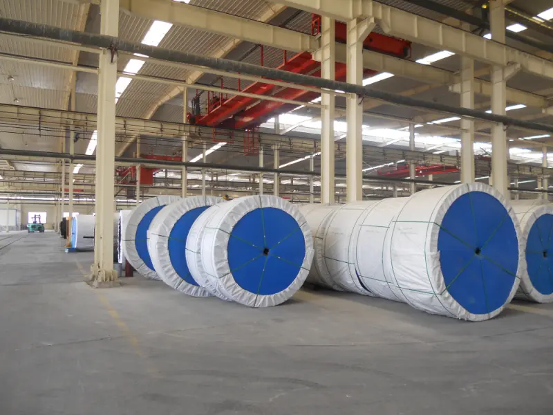 What are industrial conveyor belts?