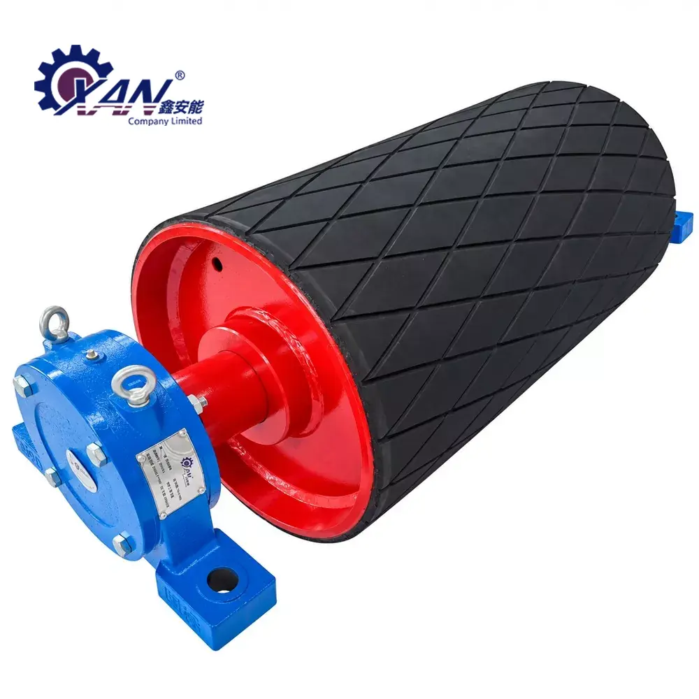 Rubber Lagged Drive Pulley